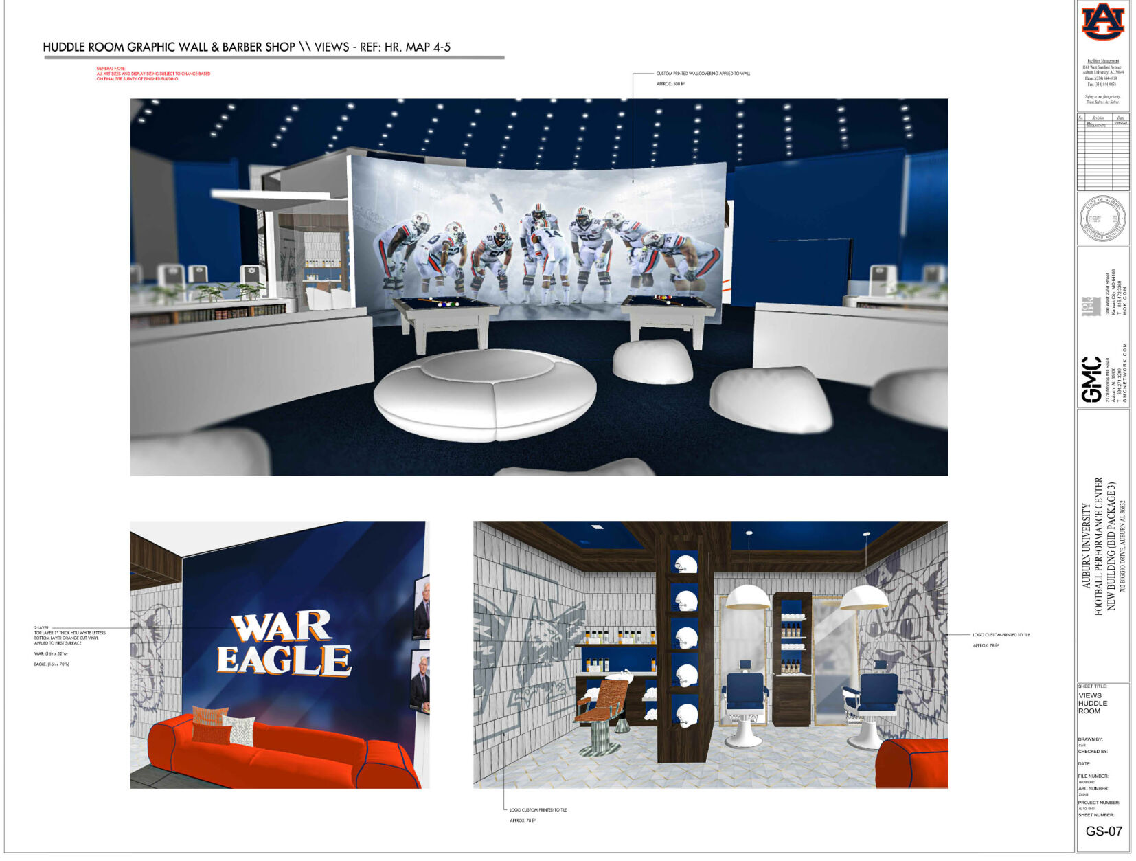 Auburn Football Performance Facility renderings